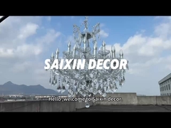 Lâmpadas de cristal com o suporte